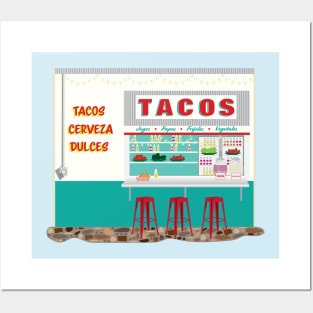 Taco Shop Posters and Art